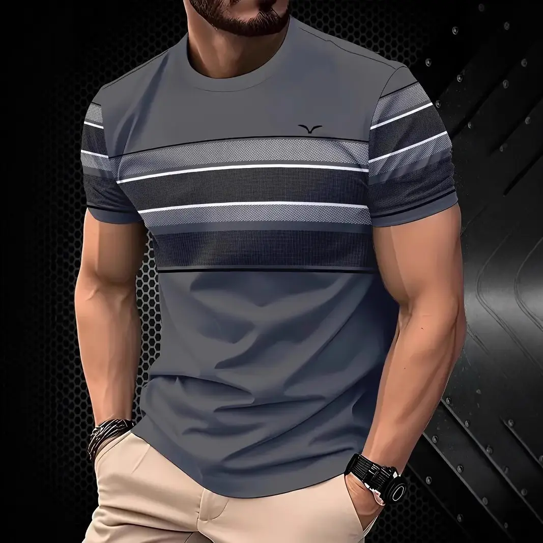Casual High Quality Contrast Color Men's Short