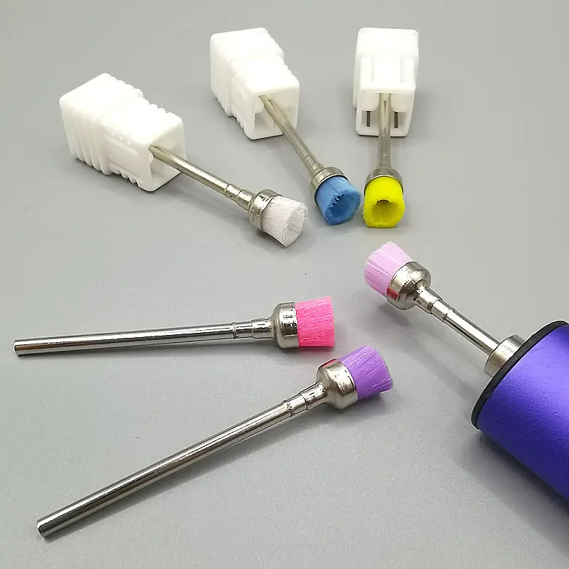 Polishing Brush Cleaning Nail Grinding Head