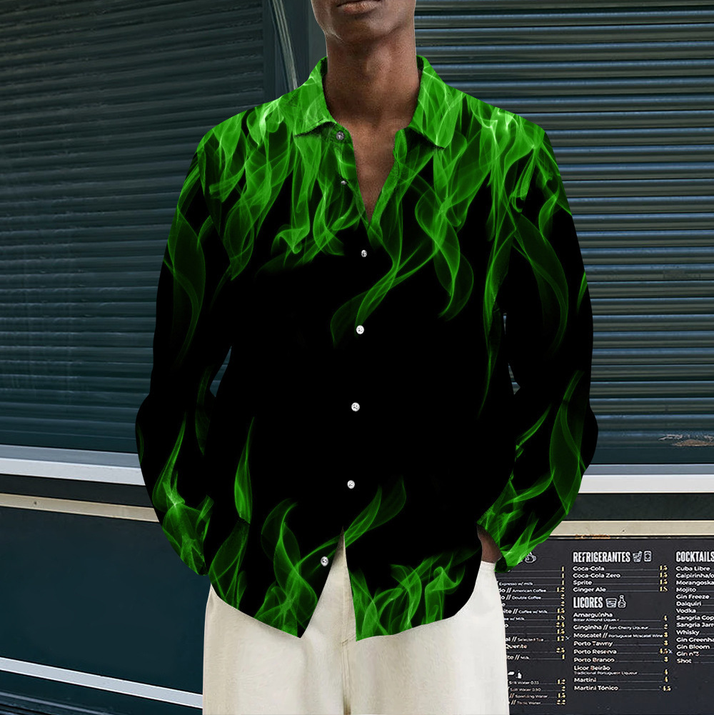 Mehrfarbiges Langarmshirt Flame Youth - Bild 10 von 10