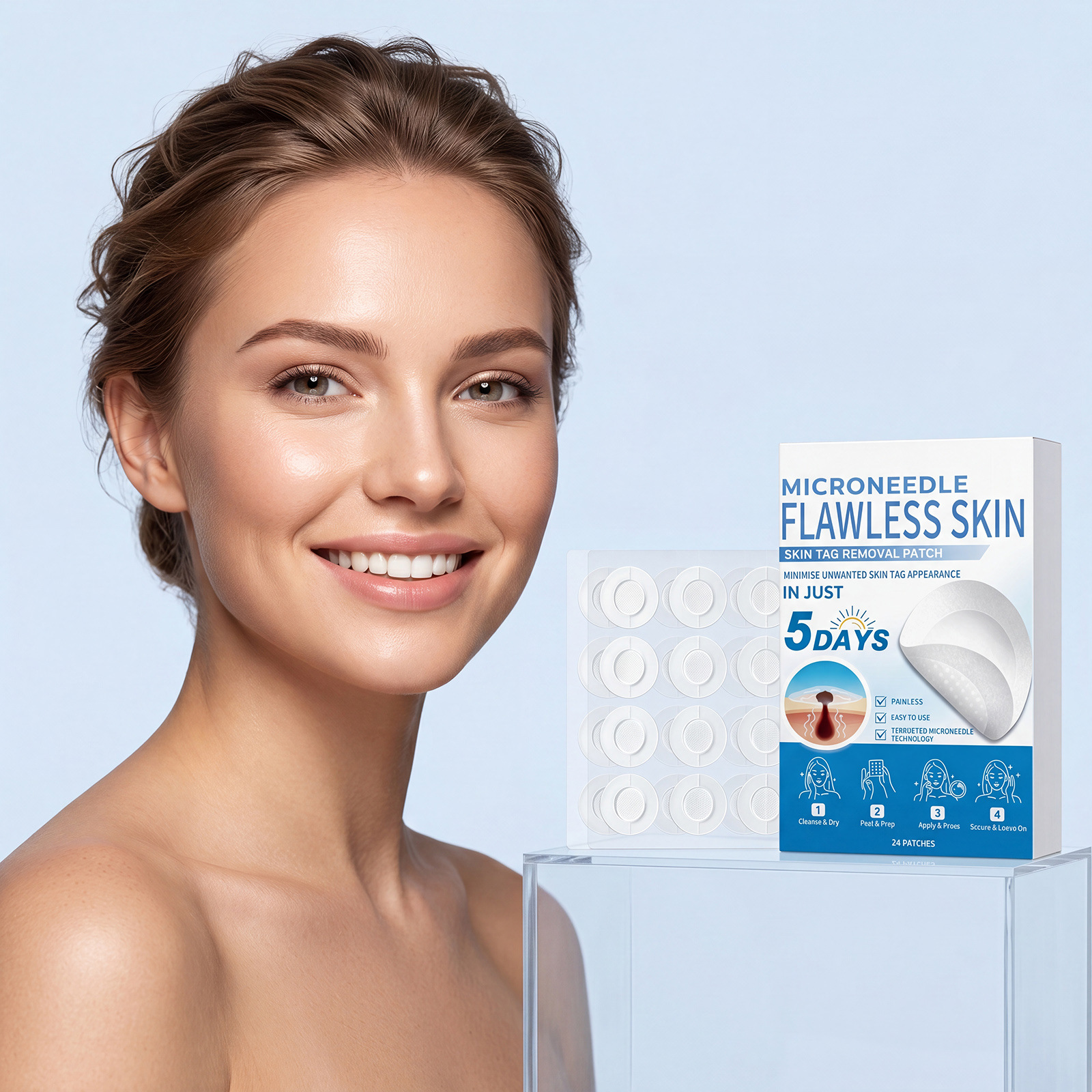 Lightweight Invisible Breathable, And Well-fitting Pimple Patches — foto 4