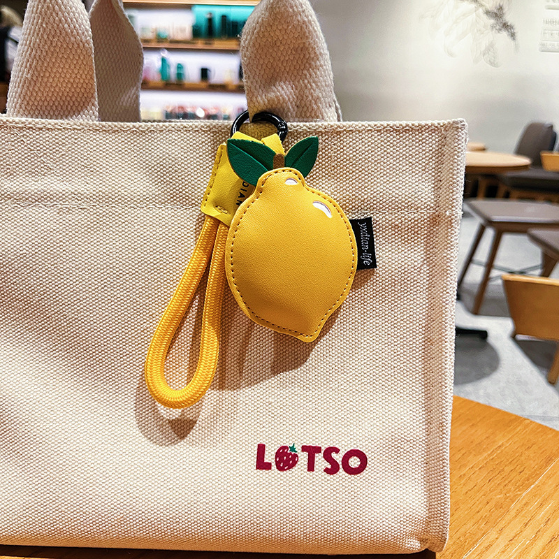 Creative Leather Fruit Keychain Cartoon