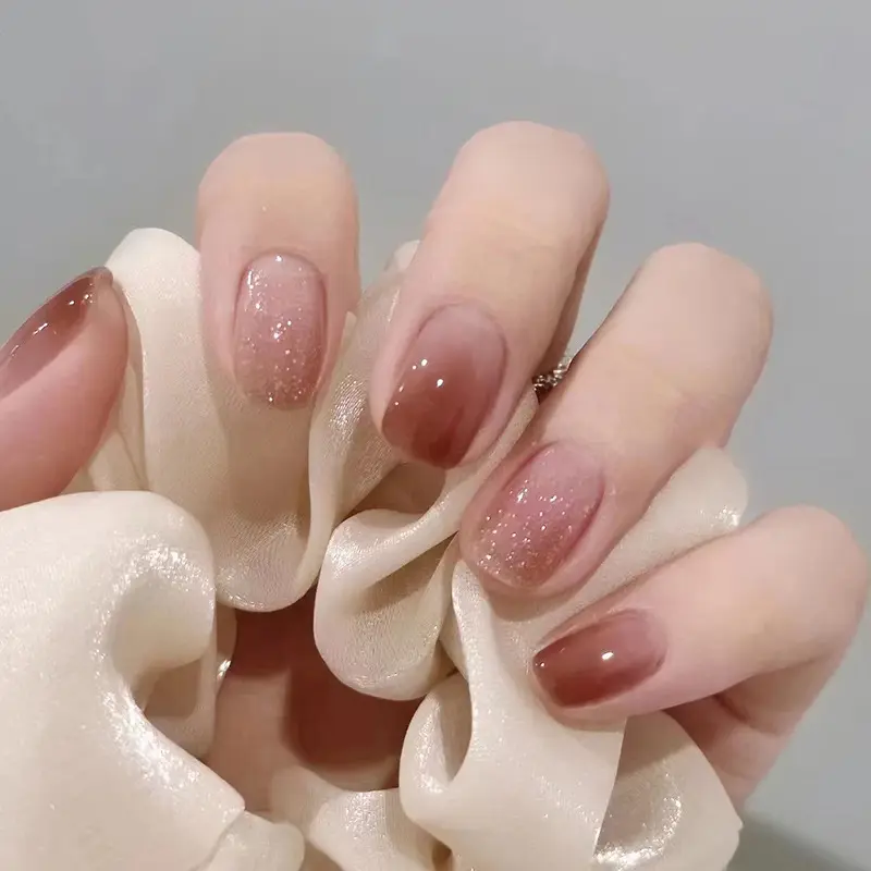 Simple Color-Block Nail Art