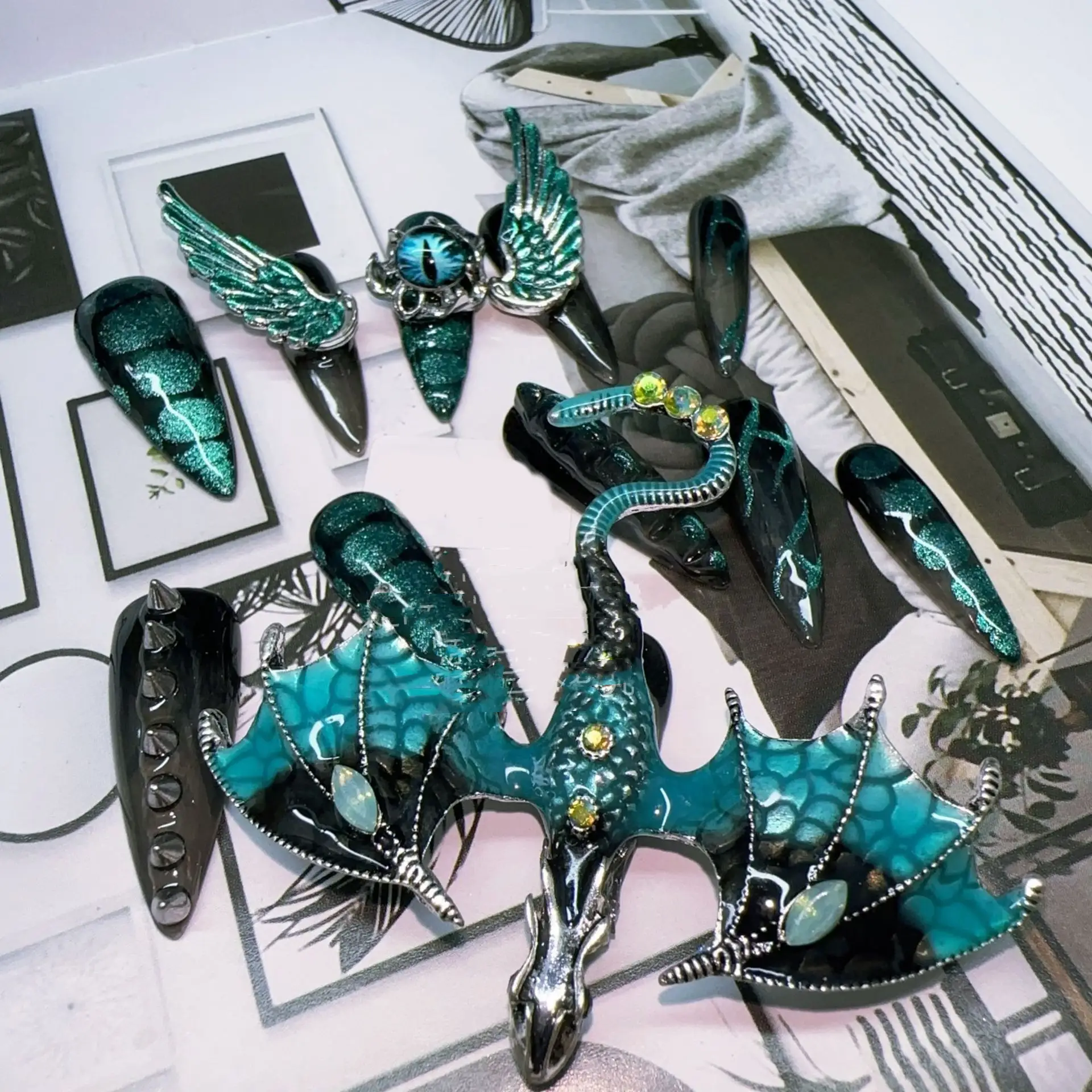 Hand Painted Dragon Personalized Wear Armor