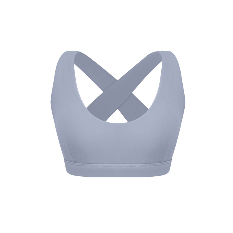 X-type Hollow-out Beauty Back High Elastic Sports Bra