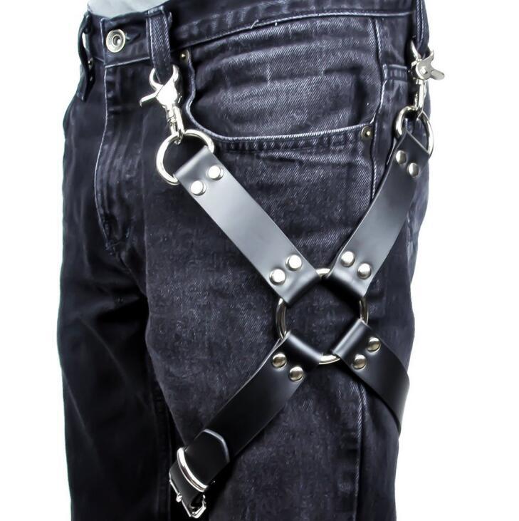 Leggings Leather Pants Fashion Leg Leather Accessories