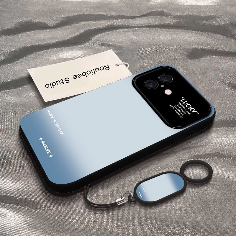 Premium Gradient Green Case For  16 Pro