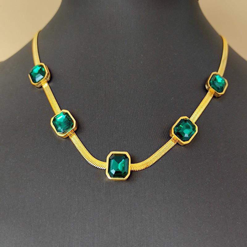 Light Luxury Versatile Simple Titanium Steel Necklace