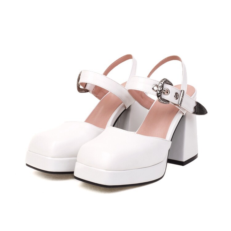 Platform Strappy Sandals, picture 5 of 5