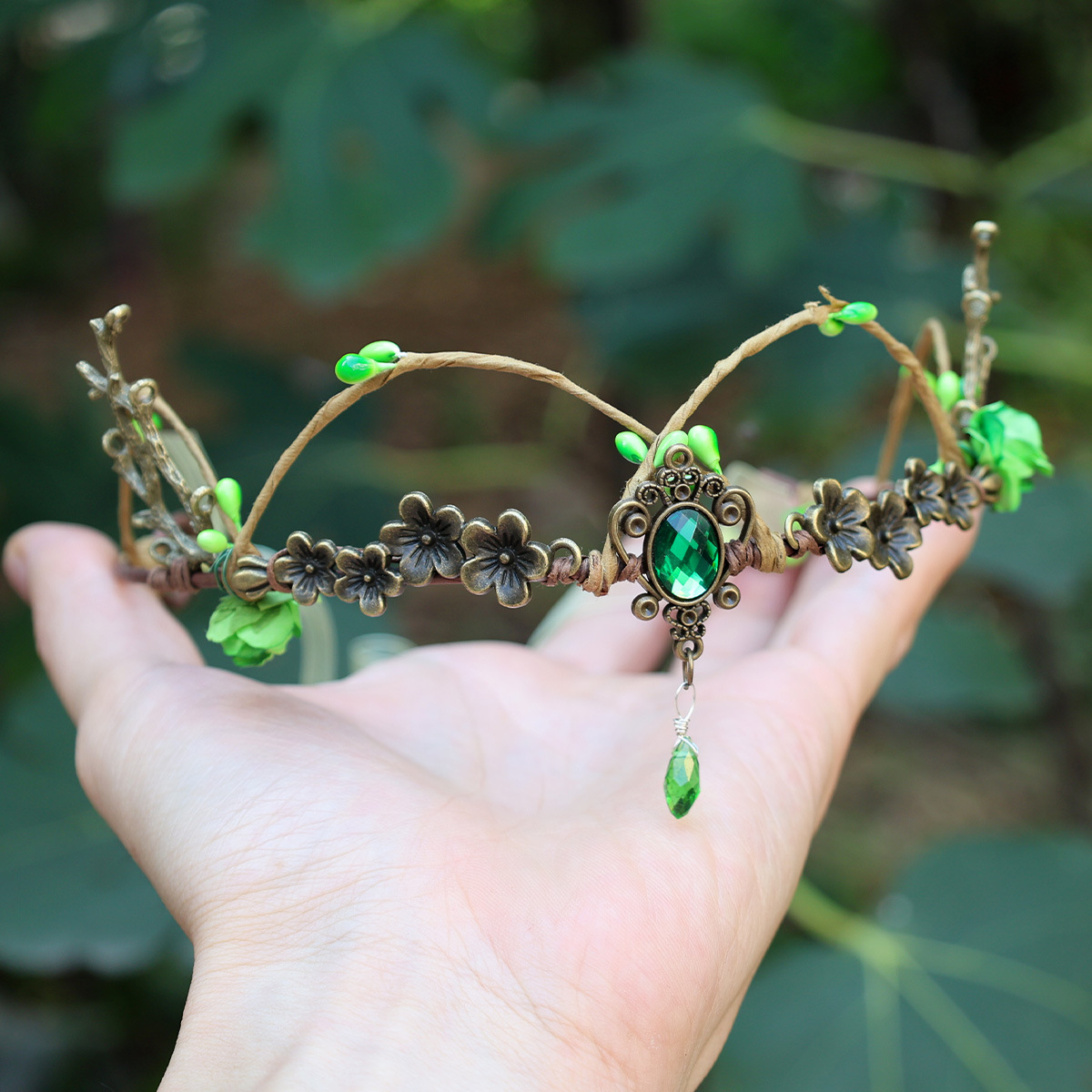 Retro Handmade Mori Style Decorative Tuinga Elf Queen