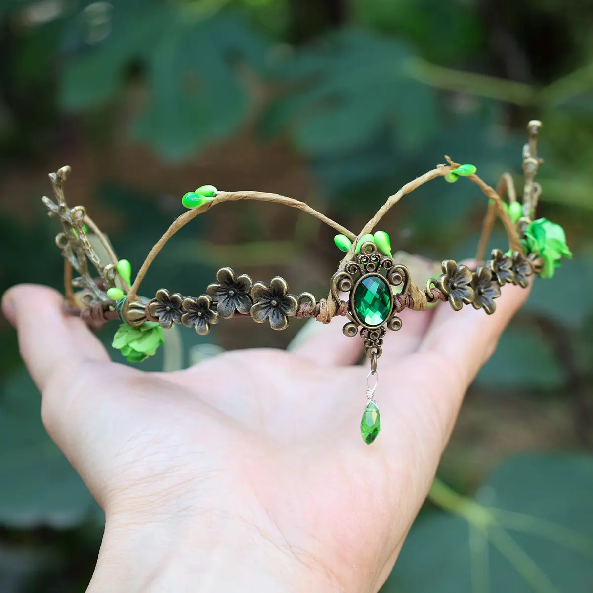 Retro Handmade Mori Style Decorative Tuinga Elf