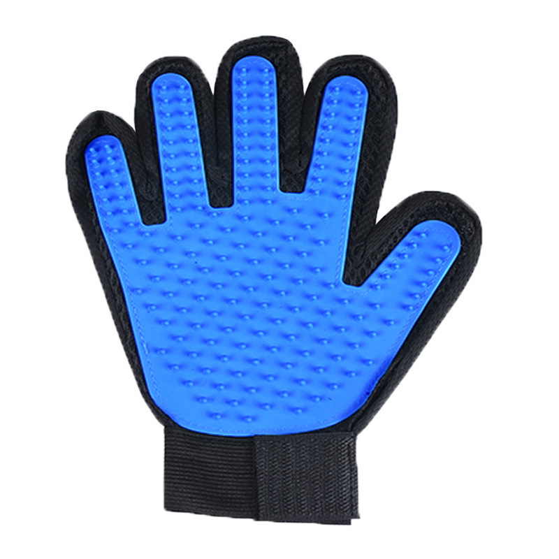 Guantes para el aseo y la eliminación del pelo de los gatos