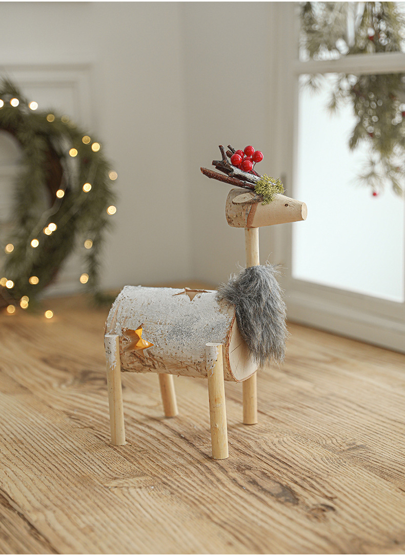 Title 6, Fashion Christmas Deer Handmade DIY Decorations...