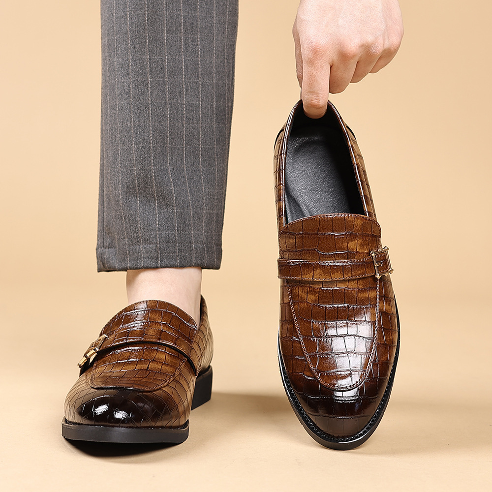 Mens Stylish Casual Plus-size Leather Shoes