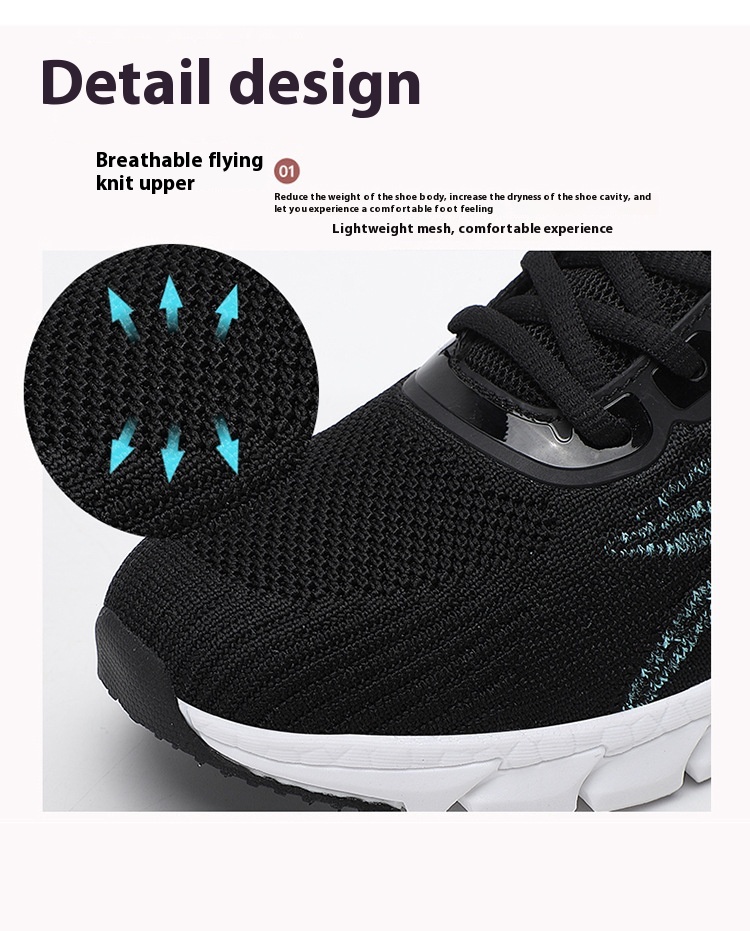 Comfortable Light Running Casual Flat Shoes Sneaker - Image 27