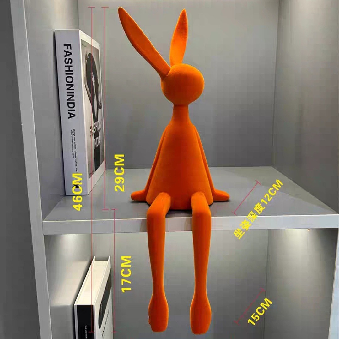 Rabbit Figurine, 37 cm, picture 6 of 6