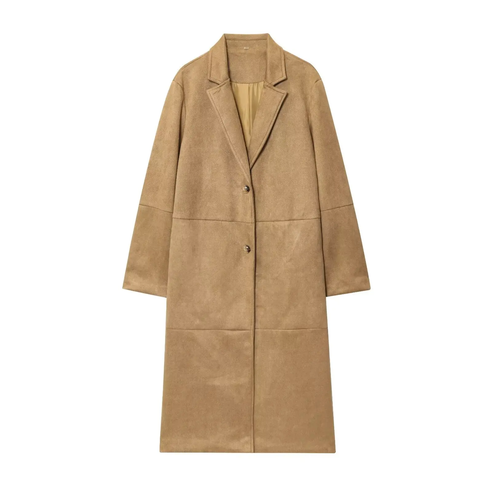 Loose Casual Elegant Minimalist Suede Coat Jacket