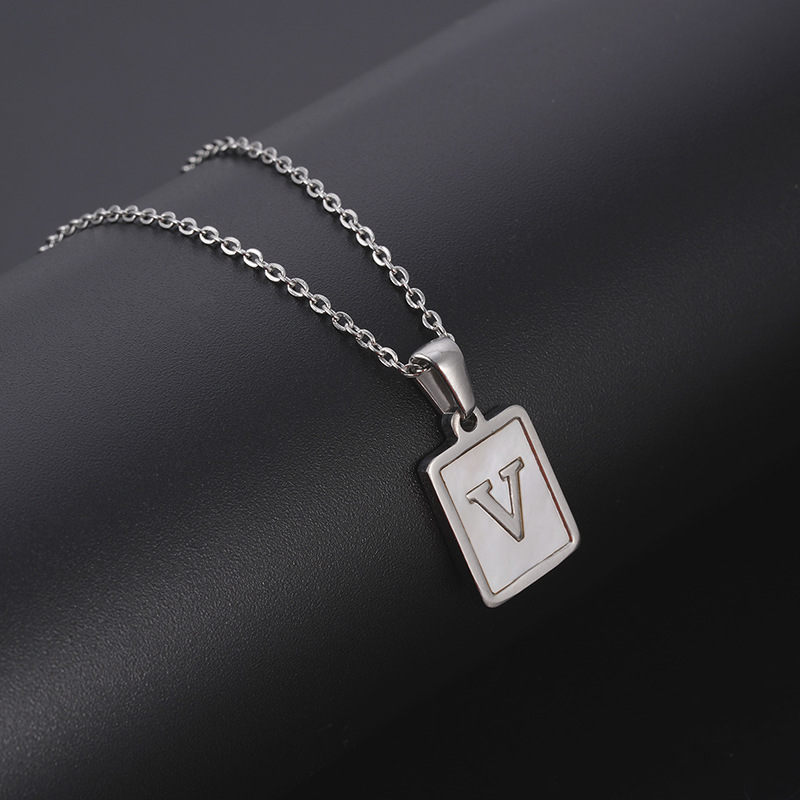 Steel Color V With Chain