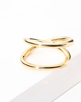Donut Creative Geometric Women's Ring