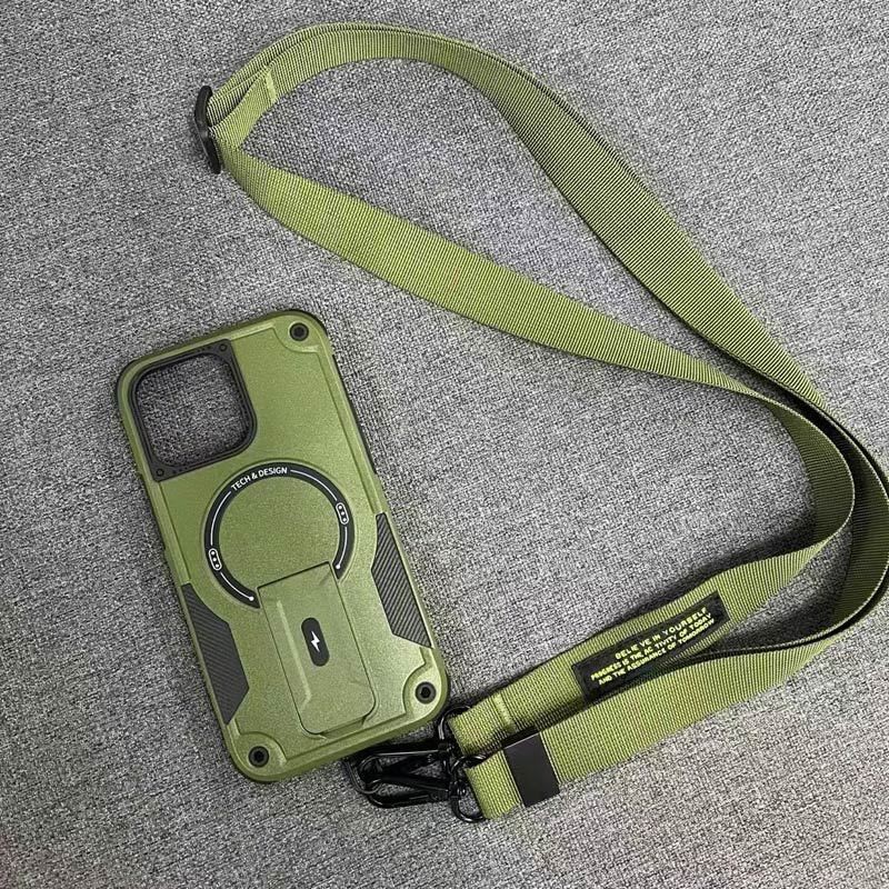 Army Green With Lanyard