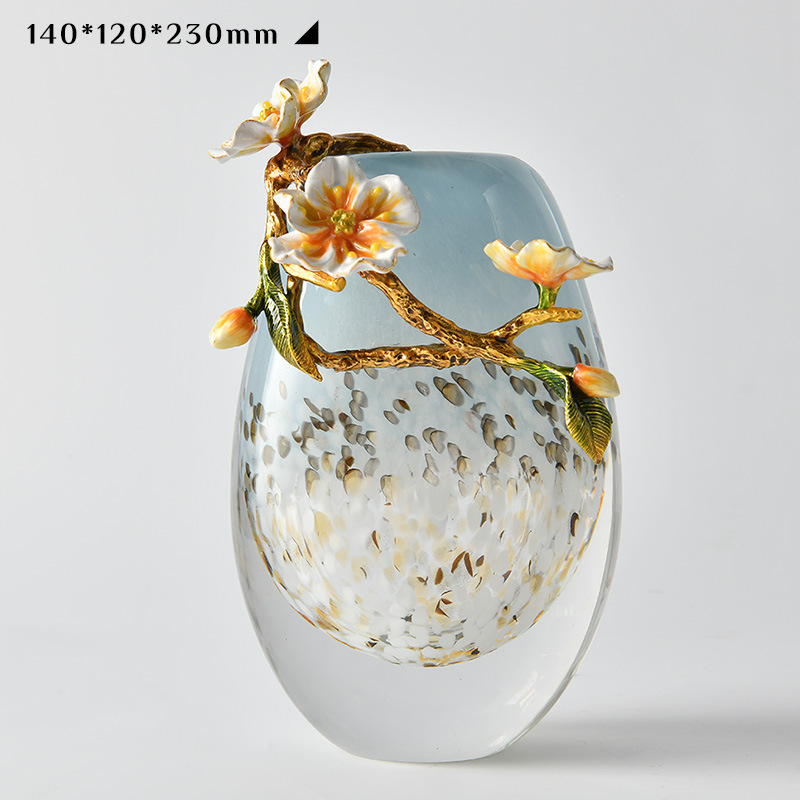 Glass Geometric Tabletop Vase, picture 3 of 3