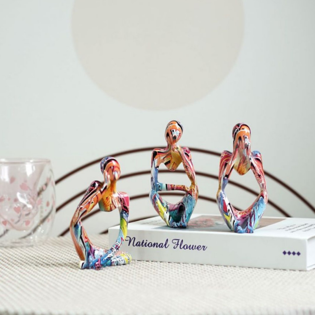 Colorful Mini Abstract Home Decor Ornaments