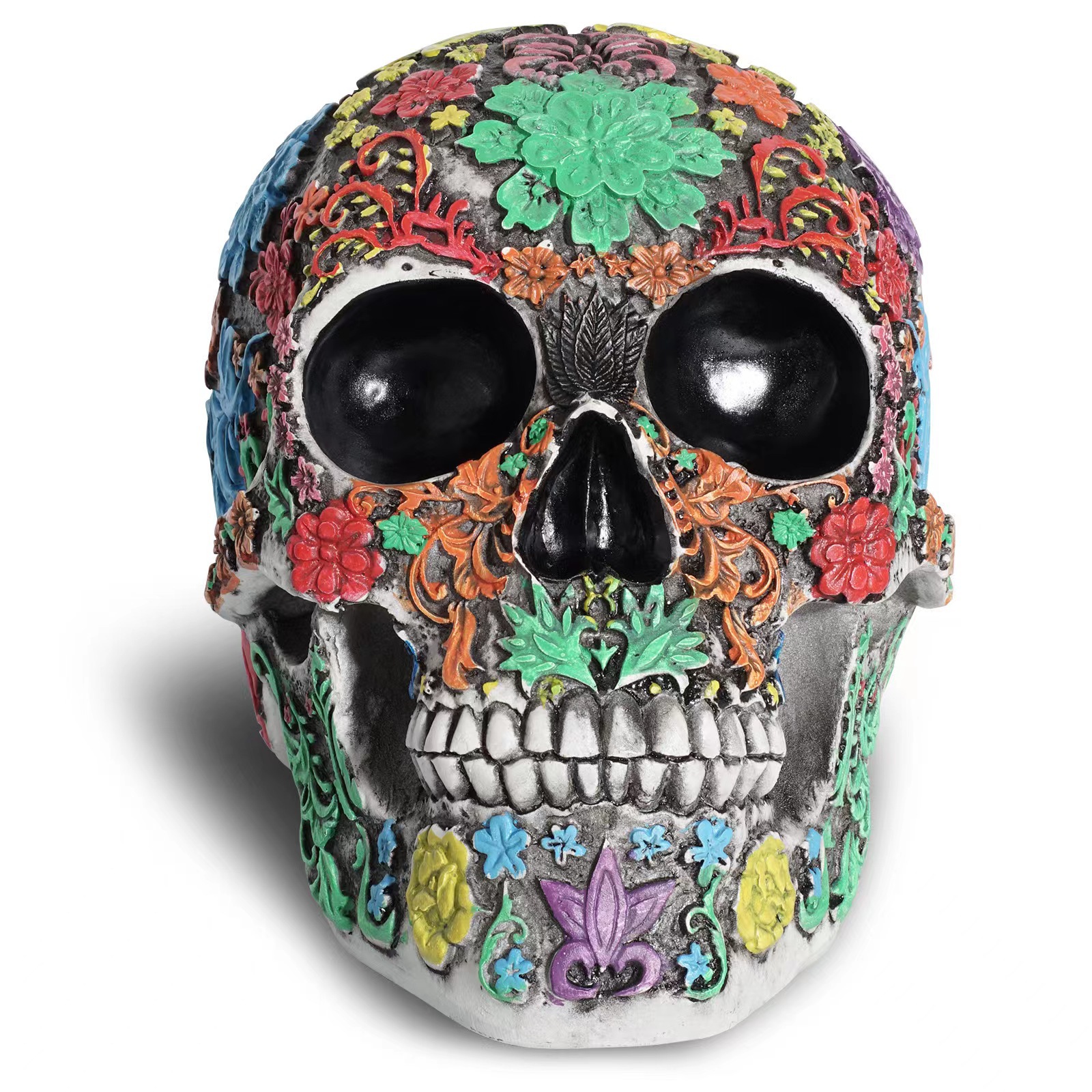 Halloween gift human skull model bar cafe decoration