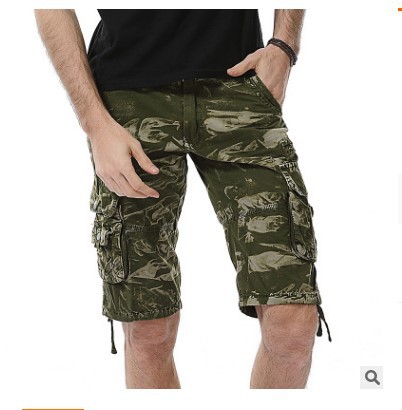 Title 1, Heren Cargo Shorts Koreaanse Stijl Losse 5-Punt...