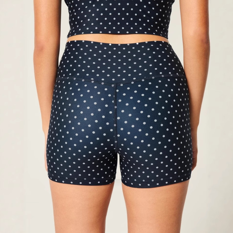 Ladies Home Leisure Suit Polka Dot Print Casual Suspender Top Shorts Suit