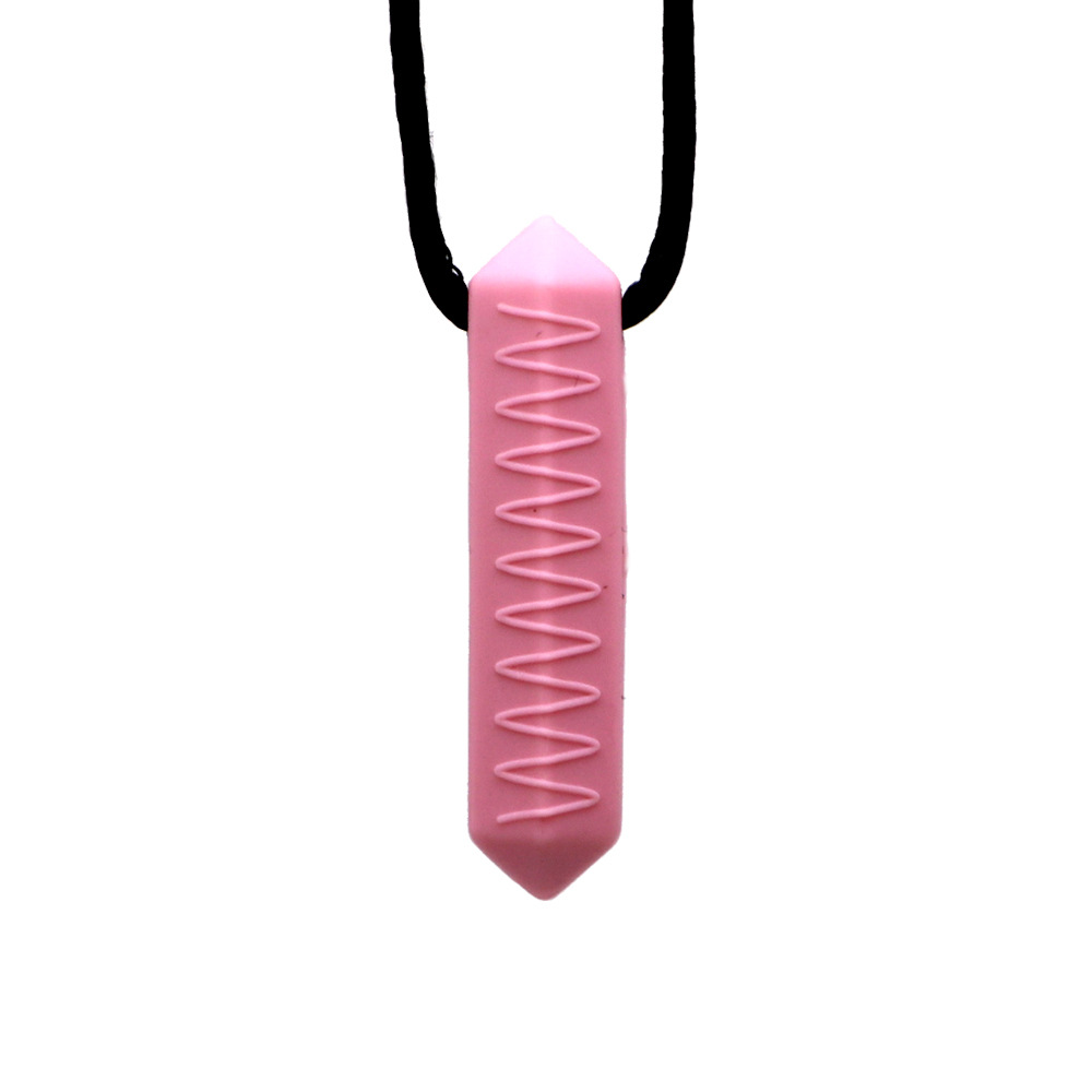 Children's Sensory Chewing Texture Silicone Crayon Teether
