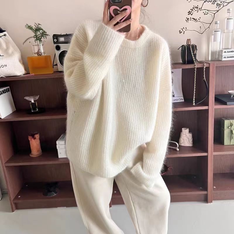 Autumn Winter Japanese Style Relaxed Fit Vintage Top