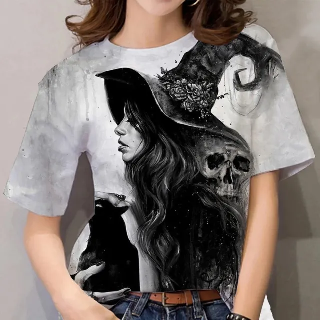 Summer Short sleeved Women's T shirt 3D Women's Printed Wear 2 5Xl - Shop at LoveMi