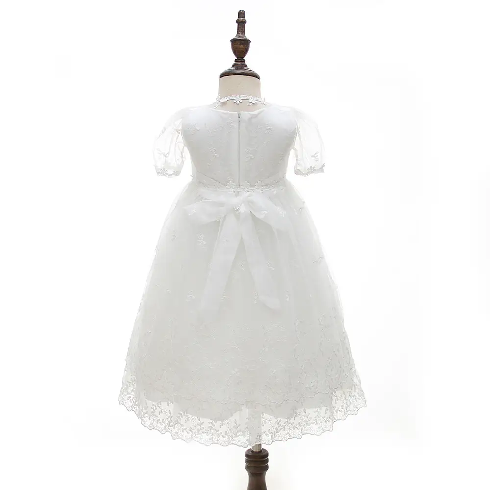 Newborn Lengthened Baptism Dress Baby Dress For One Year Old Suit