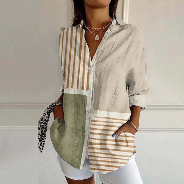 Women's Long Shirt Summer European And American Trendy Long sleeve Cd4565 Xl - Shop at LoveMi