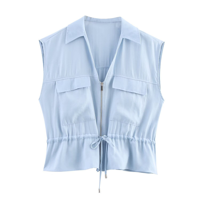 Elastic Waist Comfortable Wide Leg Casual Trousers