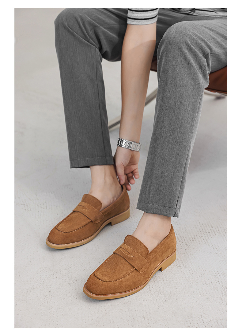 Formal Business-Casual Leather Men's Slip-On Loafers 17 ec331da0 c963 4f39 b35a edc864dd320e