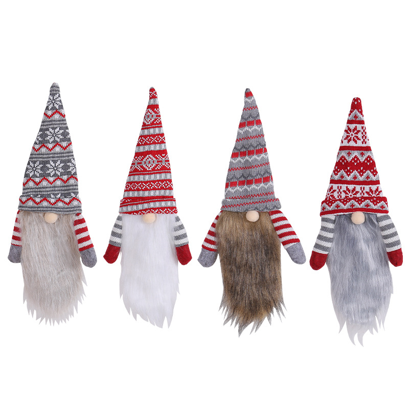 Cross-border Santa Claus Wine Bottle Cover Hong Kong Love Knit
