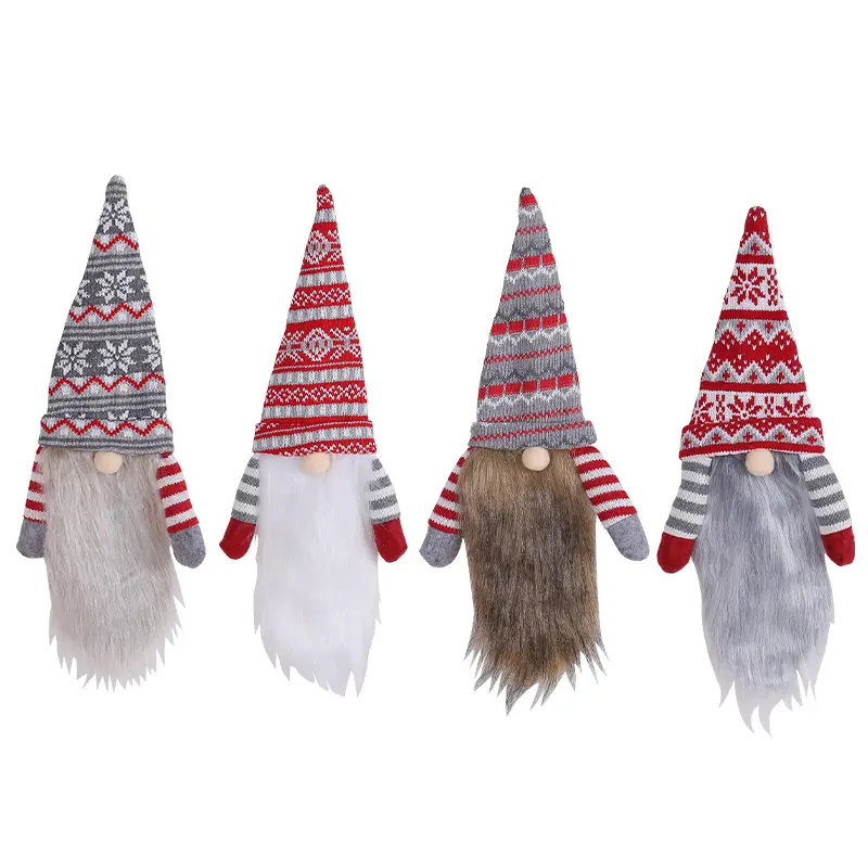 Cross-border Santa Claus Wine Bottle Cover Hong Kong Love Knit