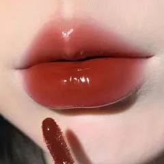 Black Crystal Water Gloss Mirror Lip Gloss Nude Color Series - 04 Black Crystal Amber - View 1
