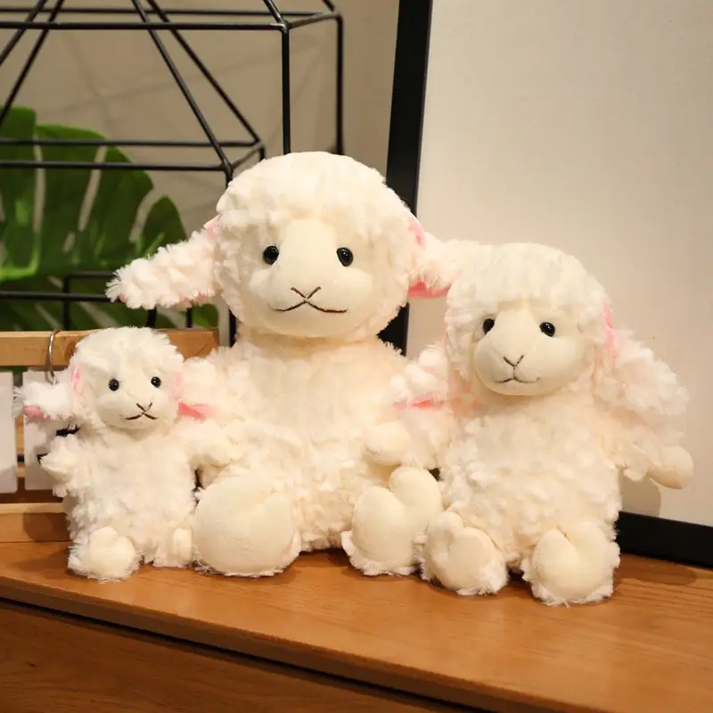 Comfort Doll Curly Wool Sheep Plush Toy