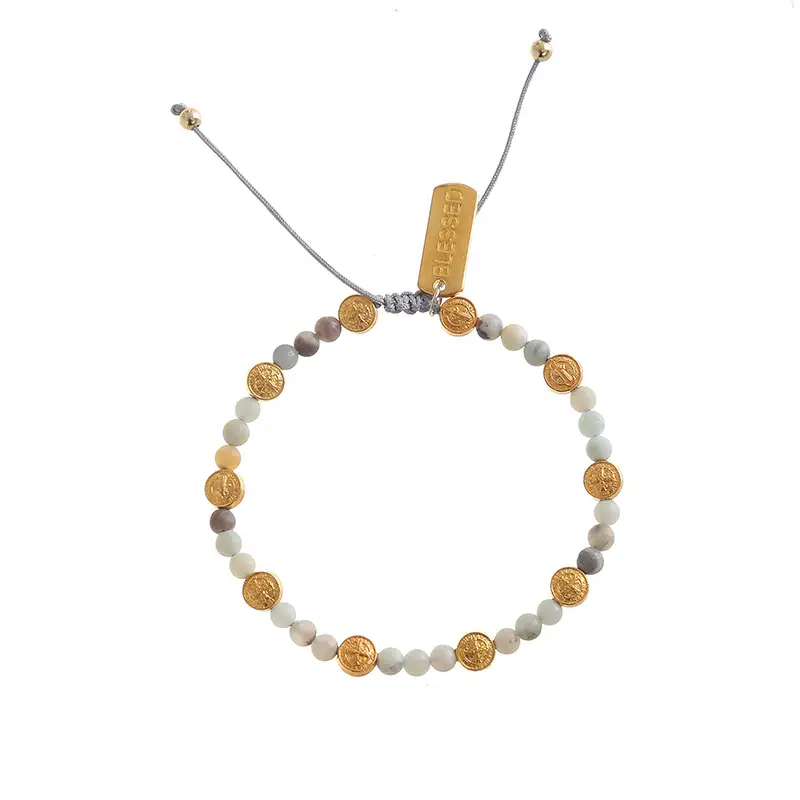 Adjustable Beaded Bracelet For WomenAlloy Religious Jewelry