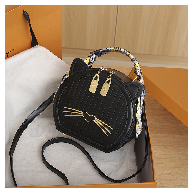 Title 3, Nouveau Sac Messenger pour Femme Motif Chat Mig...