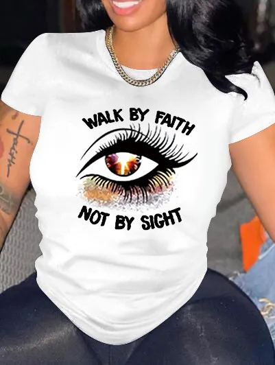 Women's Printed Fashion Short Sleeve A0176 - Shop at LoveMi