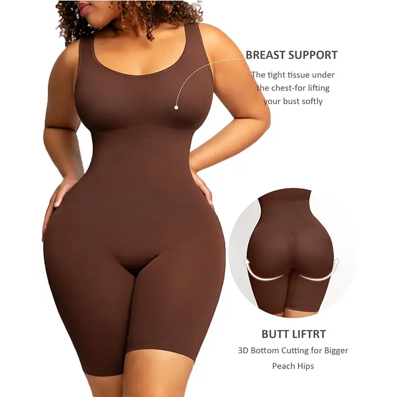 European And American Seamless Jumpsuit Hip-lift And Belly Shaping Tight Corset