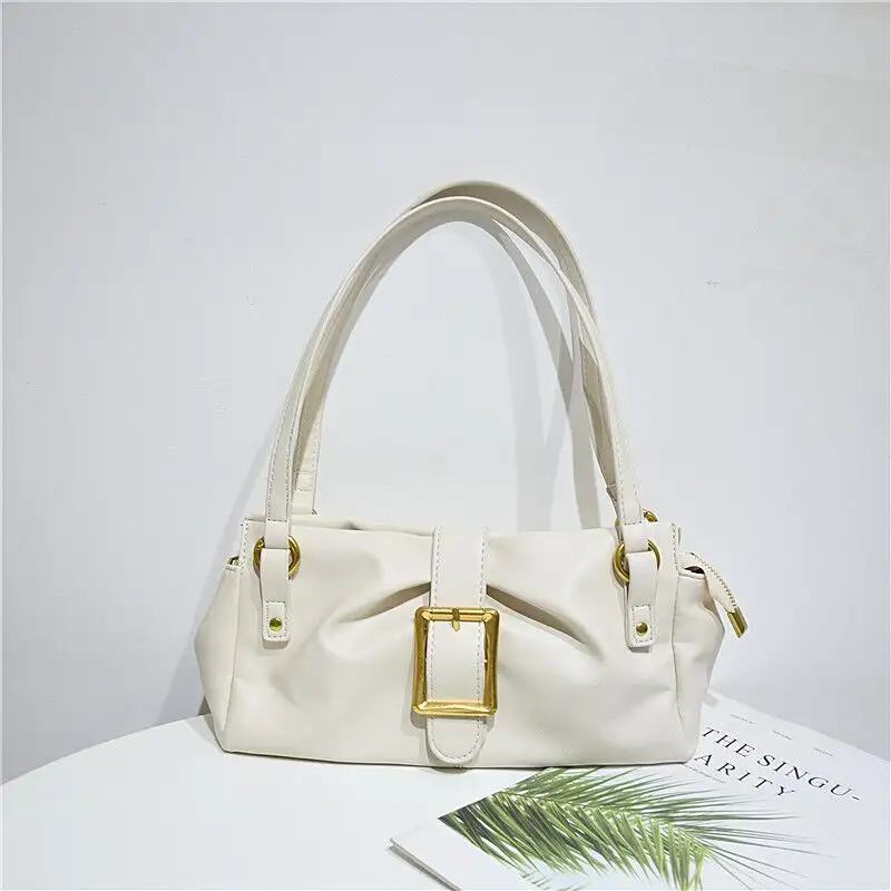 New Niche Womens Cowhide Underarm Tote Shoulder
