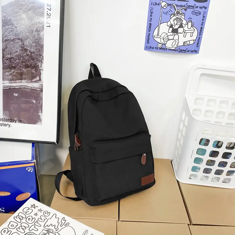 Canvas Backpack Large Capacity Outdoor Travel Oxford Cloth