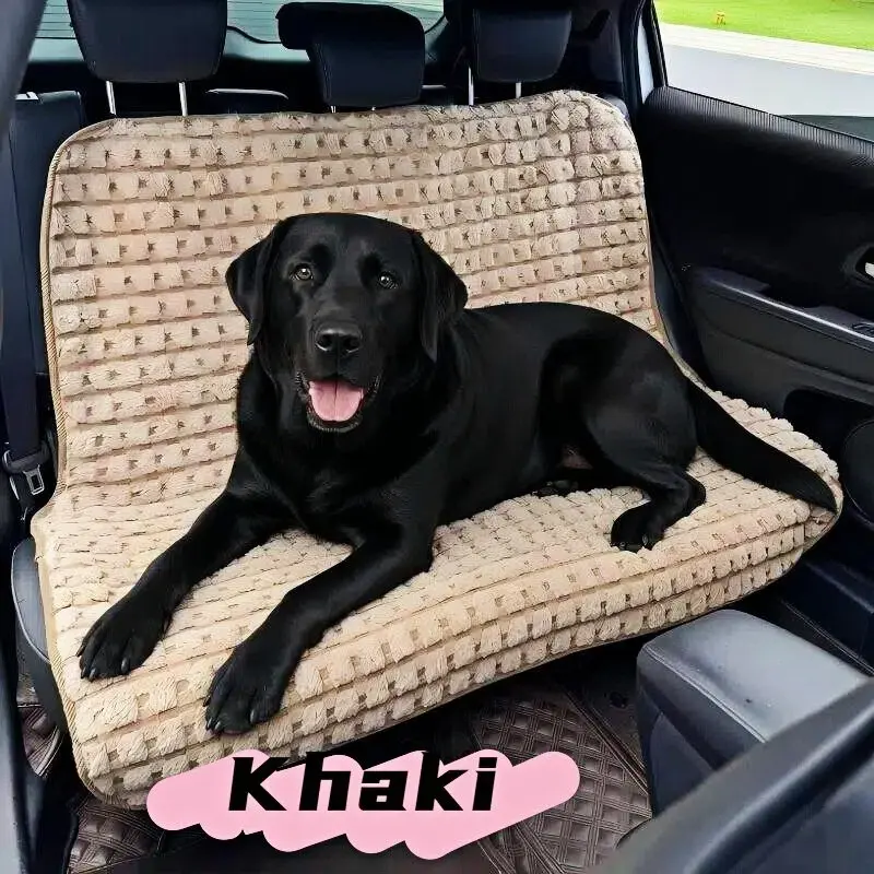 Non-Slip Plush Car Pet Bed