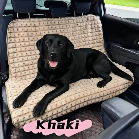 Non-Slip Plush Car Pet Bed