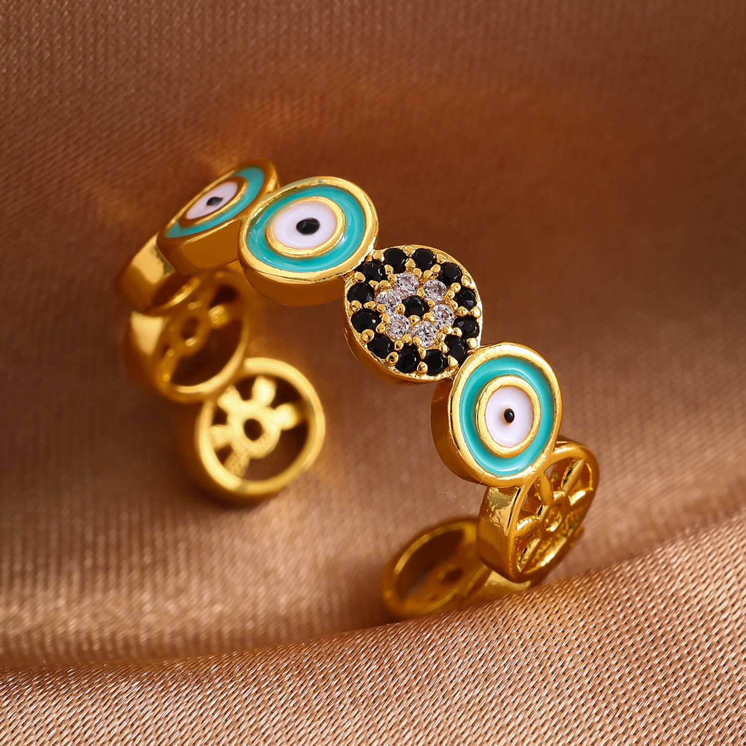 Versatile Zircon Womens Ring Jewelry Accessory 9