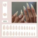 Pearl Fairy Wear Nail Diamond Type 24 Pieces view 2
