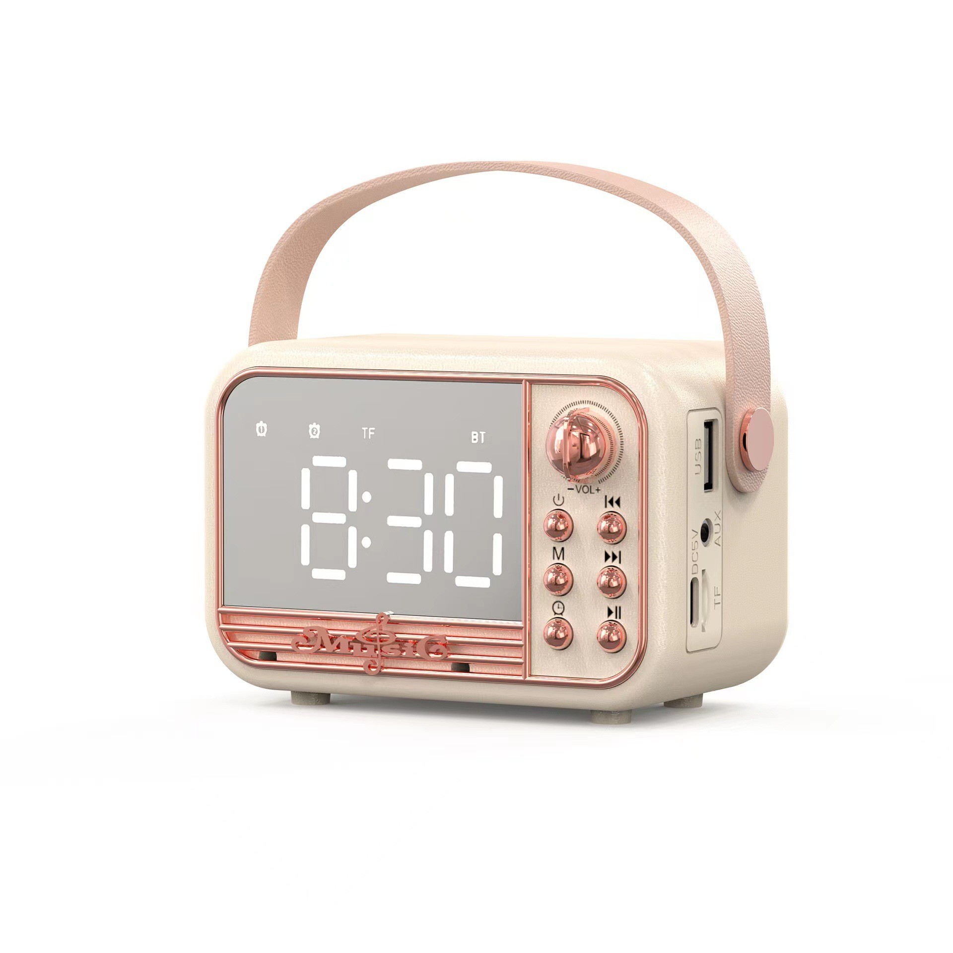 Alarm Clock Style White